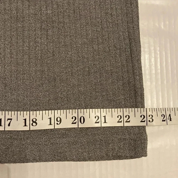 J. Ferrar Men’s Size XL Grey Ribbed Short Sleeve Crewneck Shirt - Picture 8 of 10